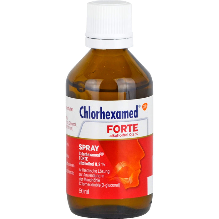 Chlorhexamed forte alkoholfrei 0,2 % Spray, 50 ml Lösung