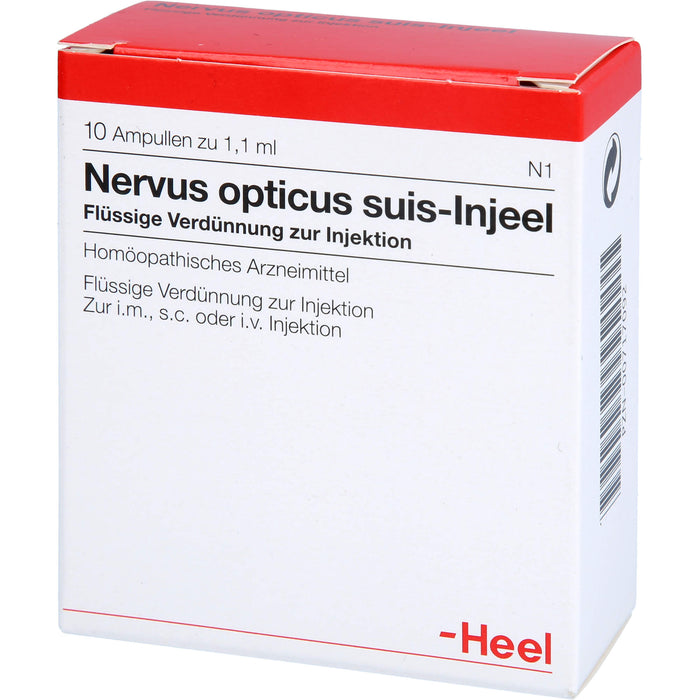 Nervus Opticus suis-Injeel Ampullen, 10 pc Ampoules