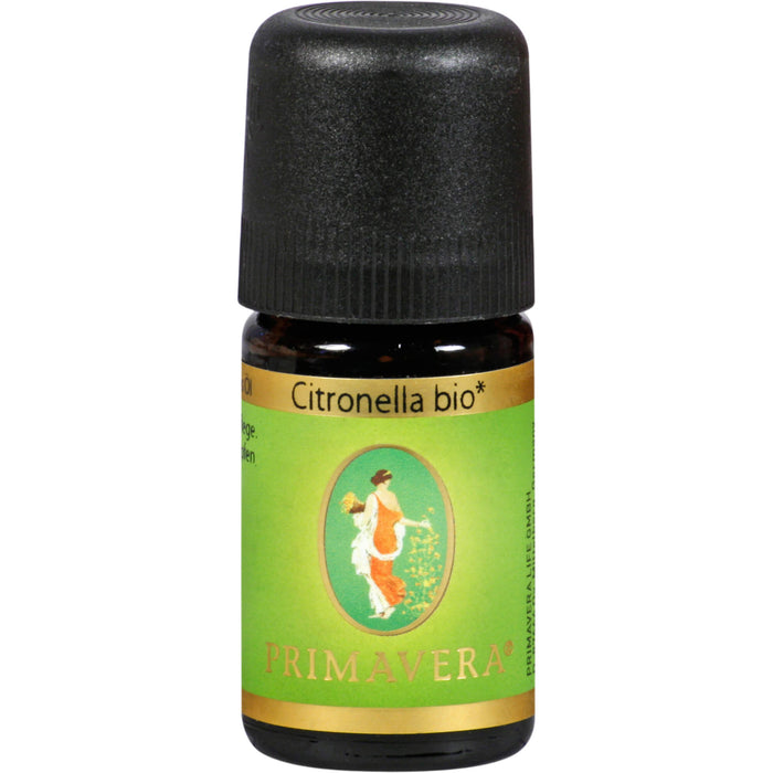 PRIMAVERA Citronella BIO 100% naturreines Ätherisches Öl, 5 ml Etheric oil