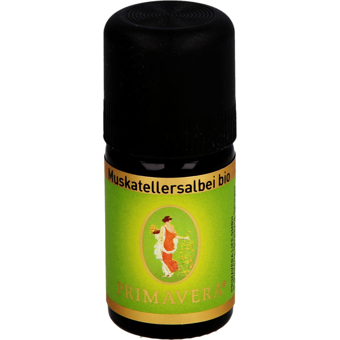 PRIMAVERA Muskatellersalbei BIO 100% naturreines Ätherisches Öl, 5 ml Huile éthérique