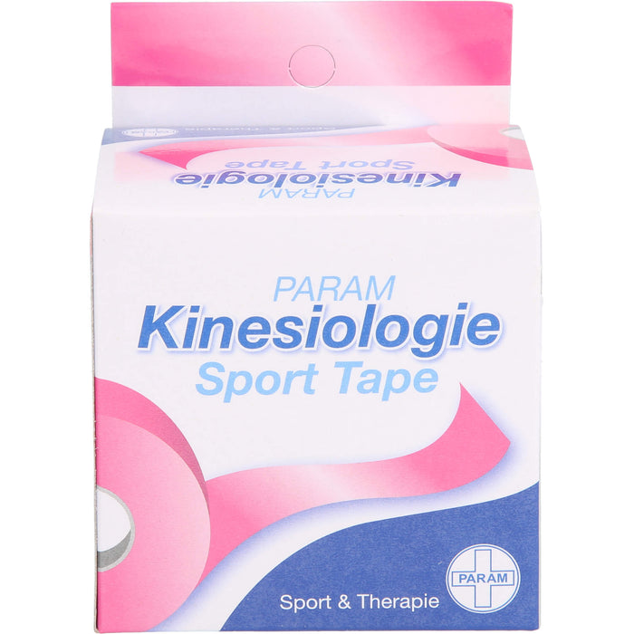 PARAM Kinesiologie Sport Tape 5 cm x 5 m Pink, 1 pc Pansement