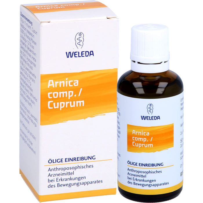 WELEDA Arnica comp. / Cuprum ölige Einreibung, 50 ml Liniment