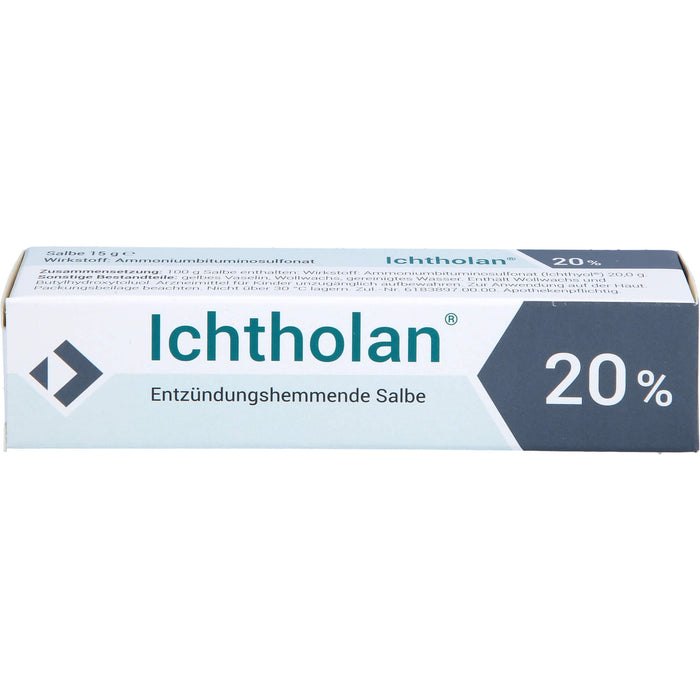 ICHTHOLAN 20 % entzündungshemmende Salbe, 15 g Salbe