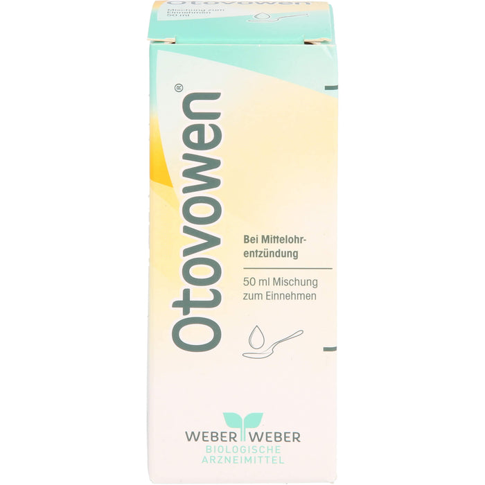 Otovowen Mischung bei Mittelohrentzündung, 50 ml Lösung