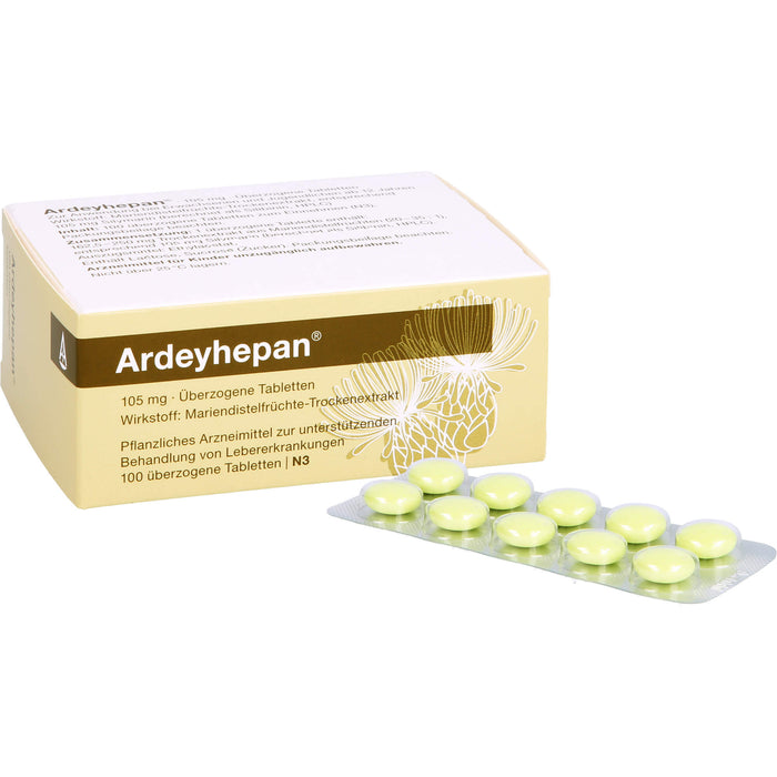 Ardeyhepan Tabletten Lebertherapeutikum, 100 pc Tablettes