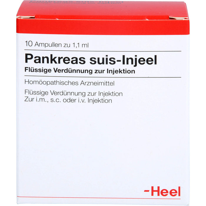 Pankreas suis-Injeel Ampullen, 10 pcs. Ampoules