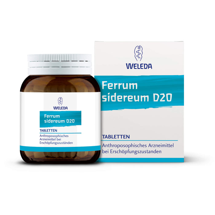 Ferrum sidereum D20 Weleda Tabletten, 80 St. Tabletten