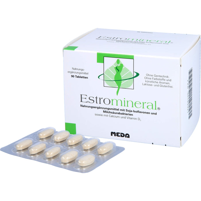 Estromineral Tabletten für Wohlgefühl und Vitalität in den Wechseljahren, 90 pc Tablettes