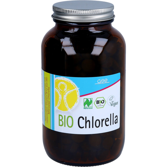 Chlorella 500mg Bio Naturland, 550 St TAB