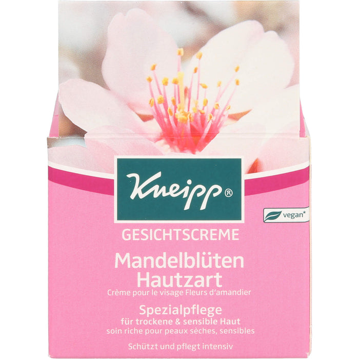 Kneipp Gesichtscreme Mandelblüten Hautzart, 50 ml Cream