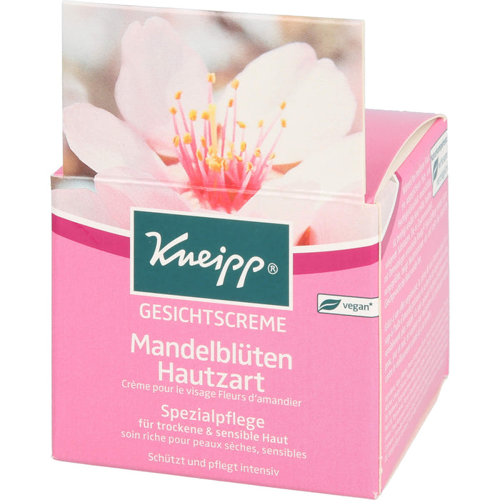 Kneipp Gesichtscreme Mandelblüten Hautzart, 50 ml Crème