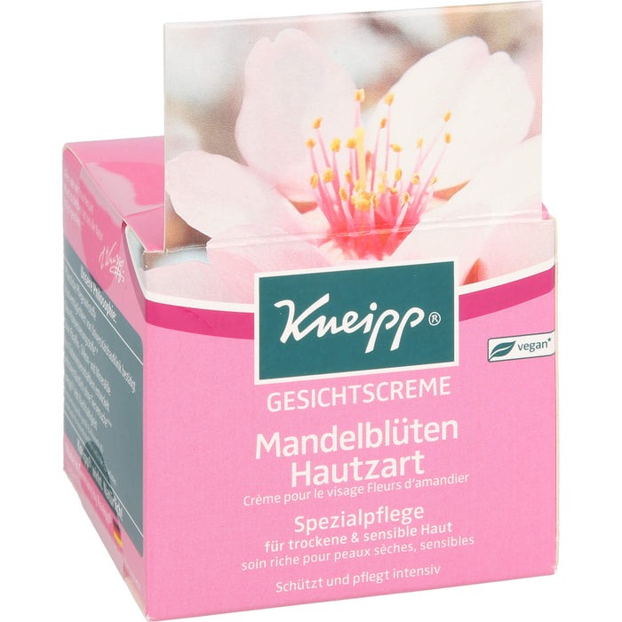 Kneipp Gesichtscreme Mandelblüten Hautzart, 50 ml Cream