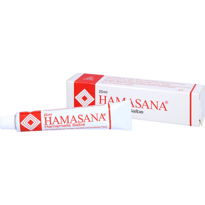 Hamasana Hamamelis Salbe, 20 g Onguent