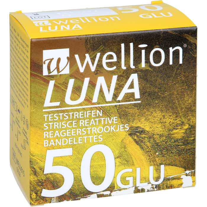 Wellion Luna Blutzuckerteststreifen, 50 pcs. Test strips