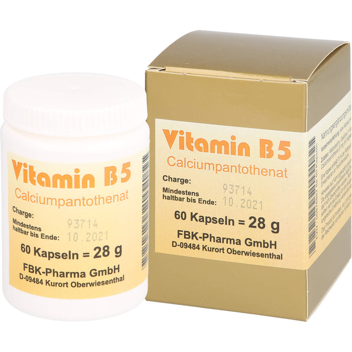 Vitamin B5, 60 St KAP