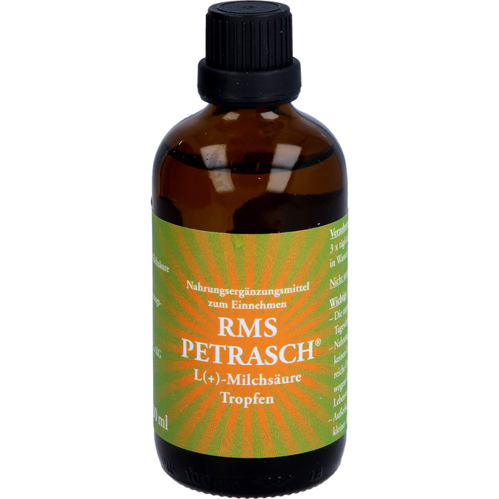 RMS Petrasch L(+)-Milchsäure Tropfen, 100 ml Solution