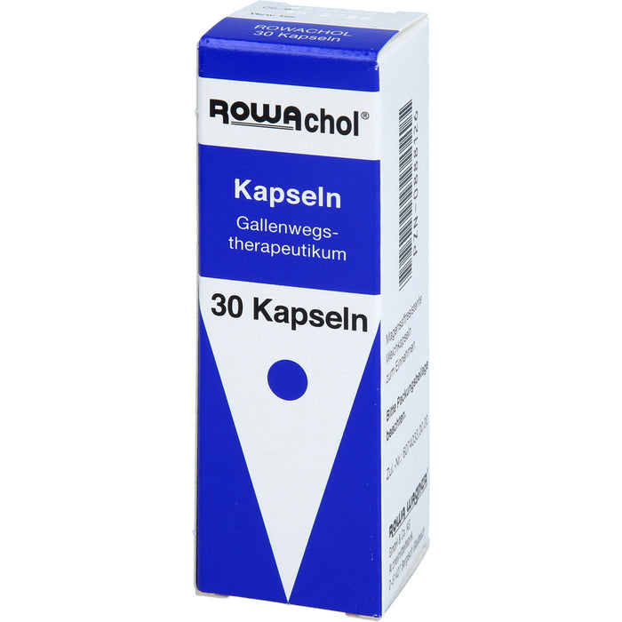 ROWAchol Kapseln Gallenwegstherapeutikum, 30 pcs. Capsules