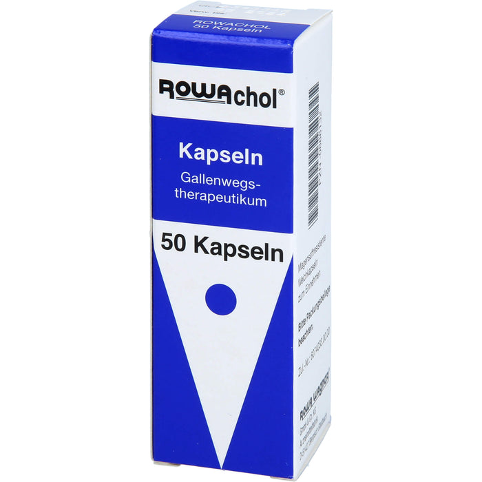 ROWAchol Kapseln Gallenwegstherapeutikum, 50 St. Kapseln