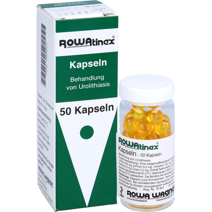 ROWAtinex Kapseln zur Behandlung von Urolithiasis, 50 pcs. Capsules