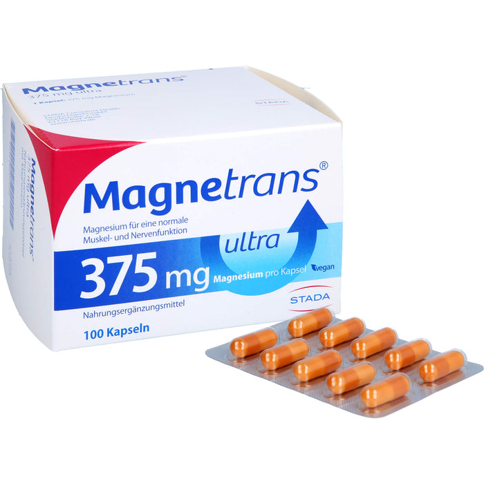 Magnetrans ultra 375 mg, 100 pc Capsules