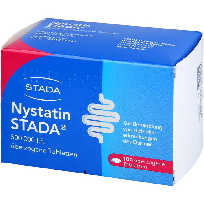 Nystatin STADA Tabletten, 100 St. Tabletten