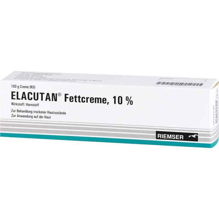 ELACUTAN Fettcreme 10% zur Behandlung trockener Hautzustände, 100 g Creme