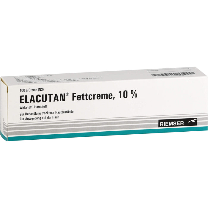 ELACUTAN Fettcreme 10% zur Behandlung trockener Hautzustände, 100 g Crème