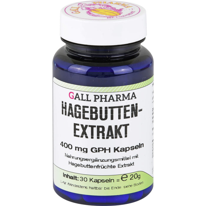 GALL PHARMA Hagebuttenextrakt 400 mg GPH Kapseln, 30 St. Kapseln