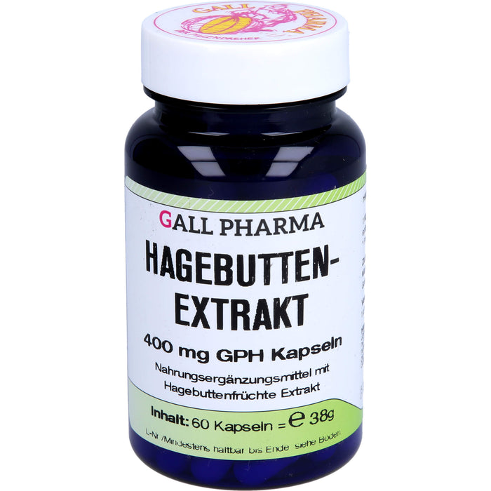 GALL PHARMA Hagebuttenextrakt 400 mg GPH Kapseln, 60 pc Capsules