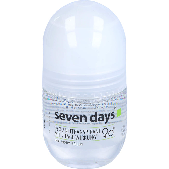 seven days Das Antitranspirant Roller, 50 ml Roll-On