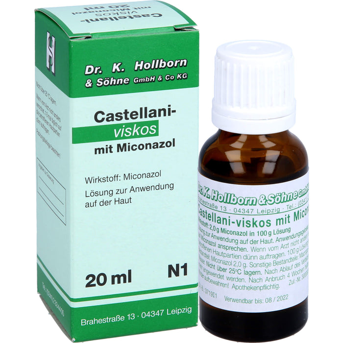 Castellani-viskos mit Miconazol, 20 ml LOE