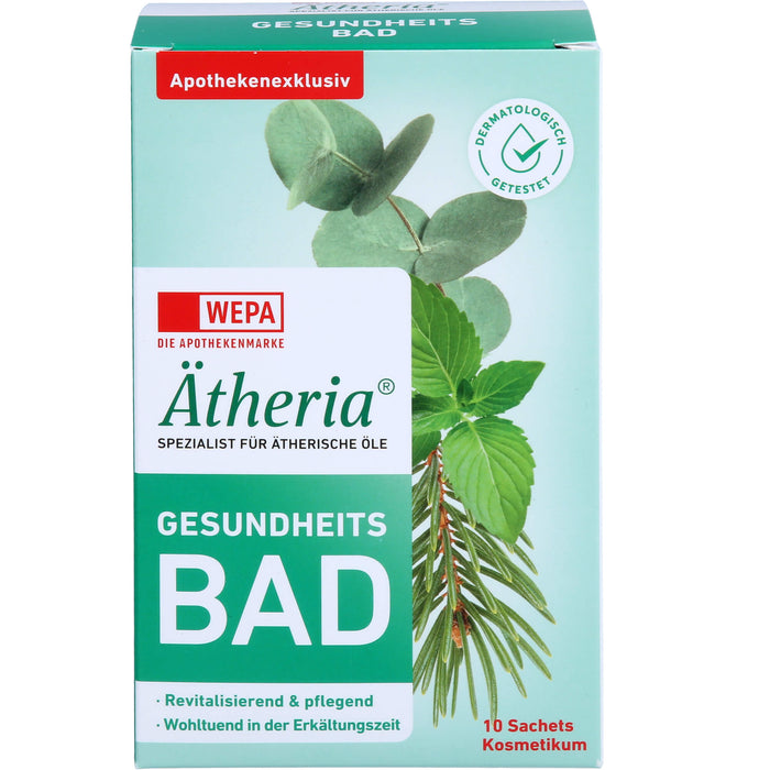 Ätheria Gesundheitsbad Badezusatz bei Erkältungen, 200 ml Lösung