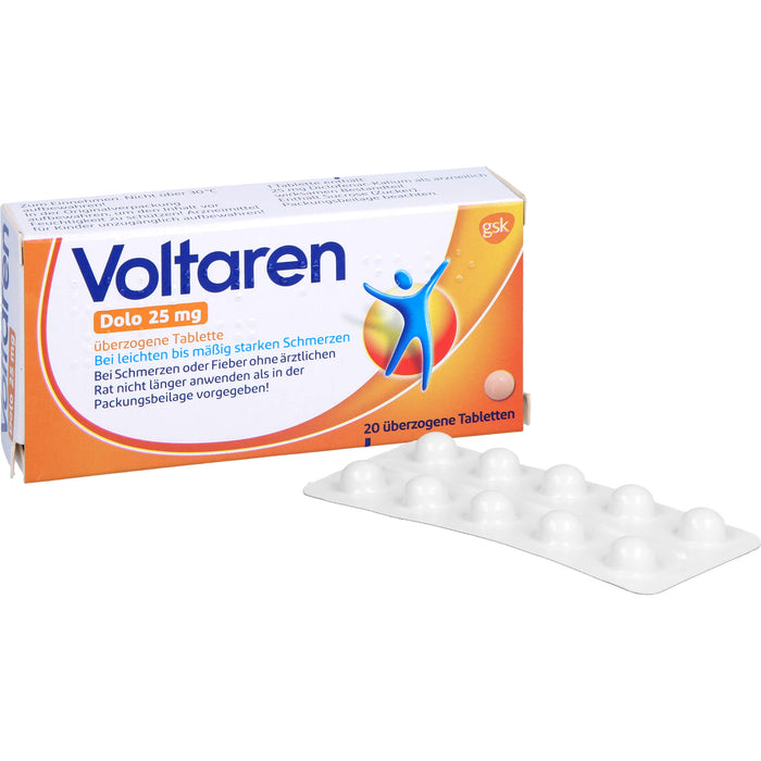 Voltaren Dolo 25 mg Tabletten, 20 St. Tabletten