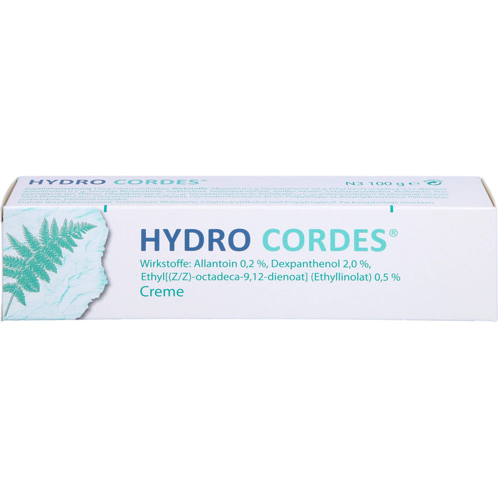 HYDRO CORDES Creme zur Pflege der Haut, 100 g Cream