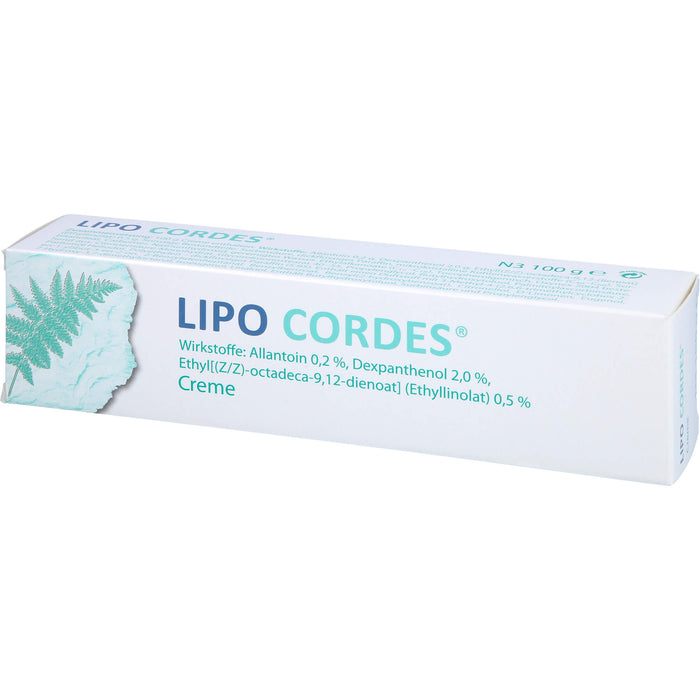 LIPO CORDES Creme bei fettarmer Haut, 100 g Crème