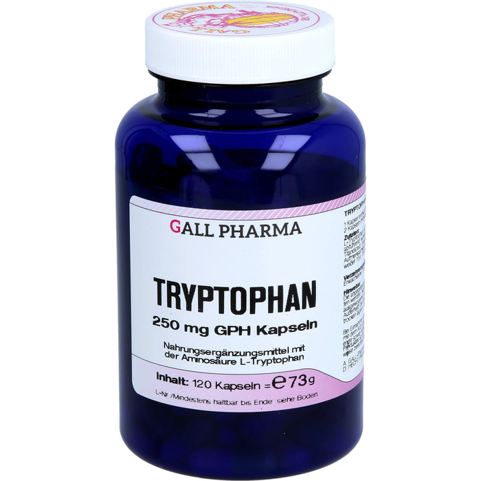 GALL PHARMA L-Tryptophan 250 mg GPH Kapseln, 120 pcs. Capsules