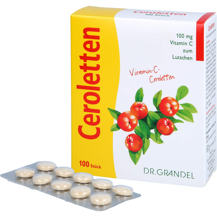 DR. GRANDEL Ceroletten Lutschtabletten, 100 pc Tablettes