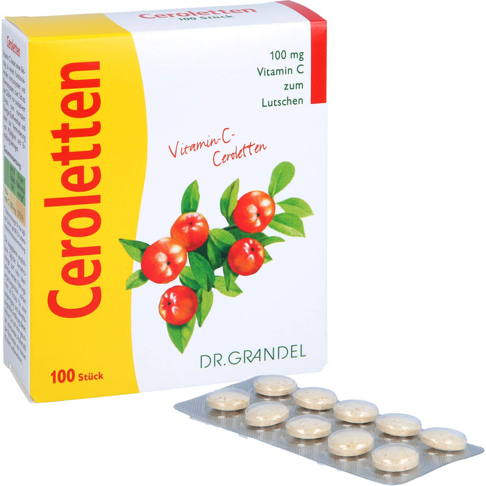 DR. GRANDEL Ceroletten Lutschtabletten, 100 pcs. Tablets