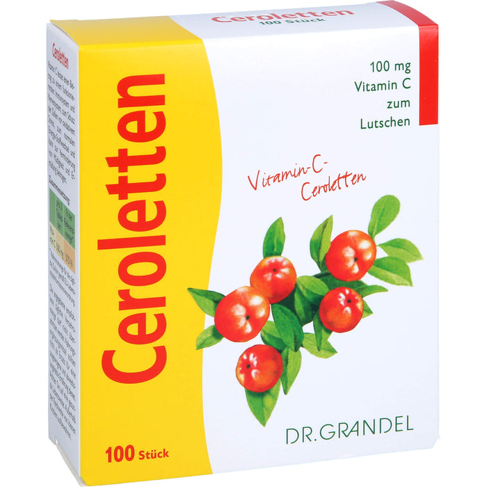 Ceroletten GRANDEL, 100 St. Tabletten