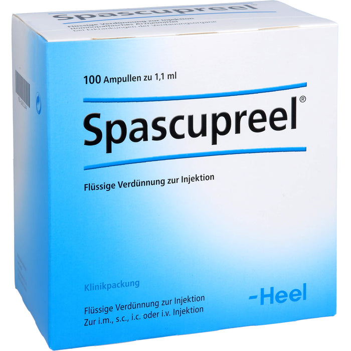 Spascupreel flüssige Verdünnung, 100 pc Ampoules