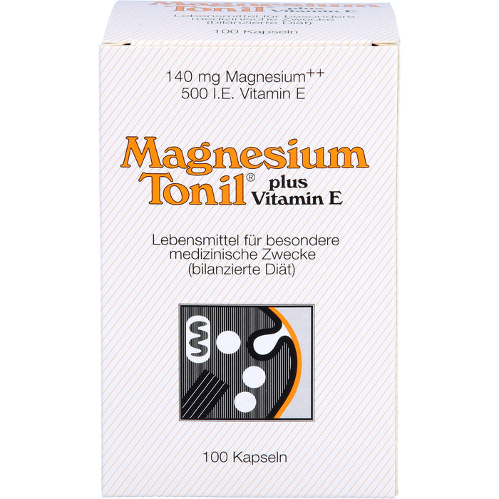 Magnesium Tonil plus Vitamin E Kapseln, 100 pc Capsules