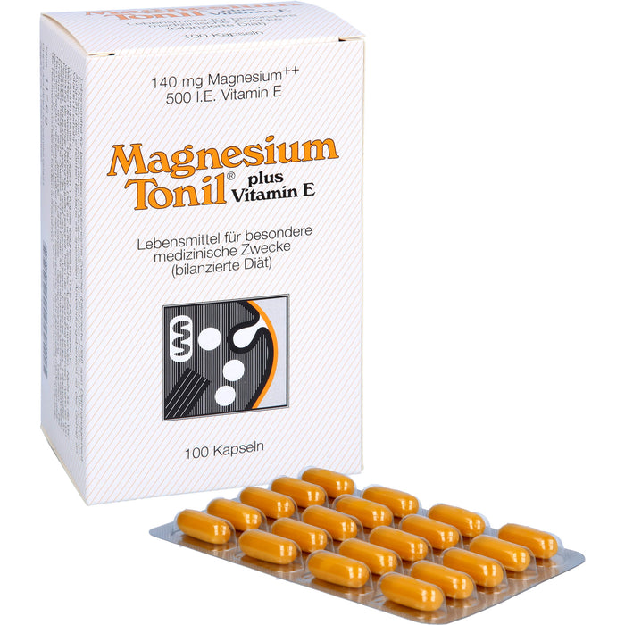 Magnesium Tonil plus Vitamin E, 100 St. Kapseln