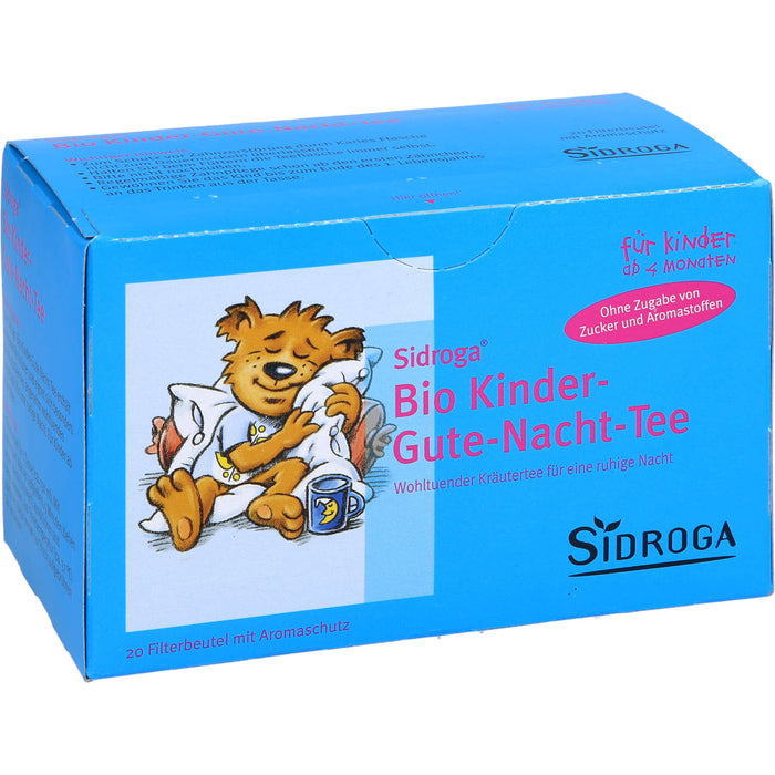 Sidroga Bio Kinder Gute-Nacht-Tee, 20 pcs. Filter bag