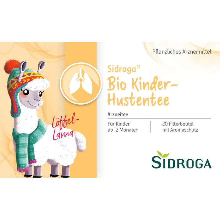 Sidroga Bio Kinder Hustentee, 20 St. Filterbeutel