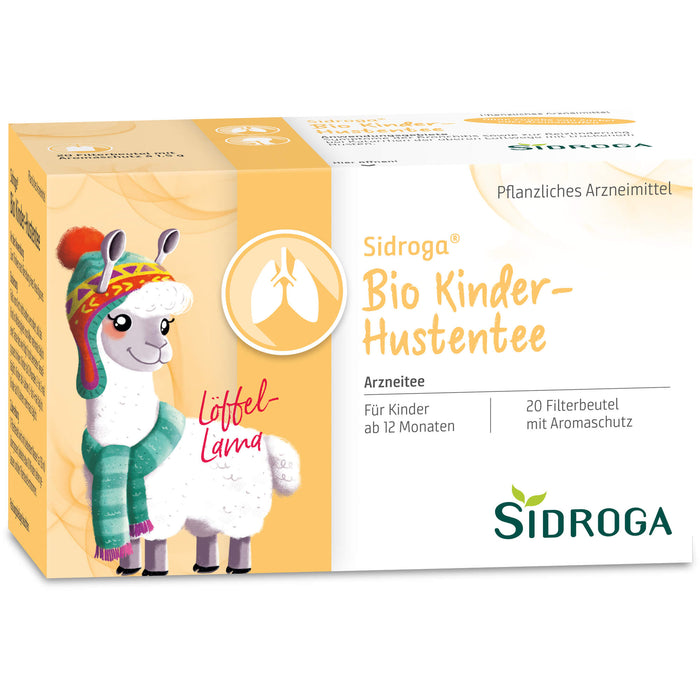 Sidroga Bio Kinder Hustentee, 20 pc Sac filtrant