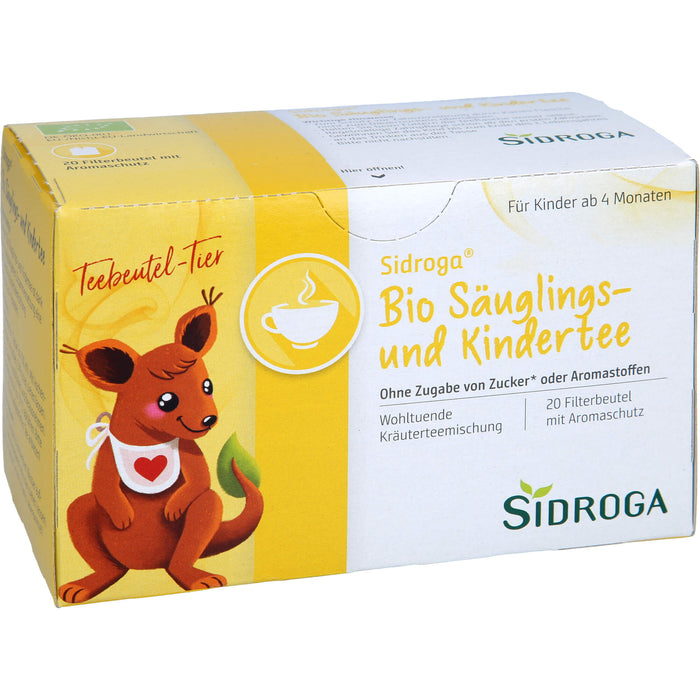 Sidroga Bio Säuglings-und Kindertee, 20 pcs. Filter bag