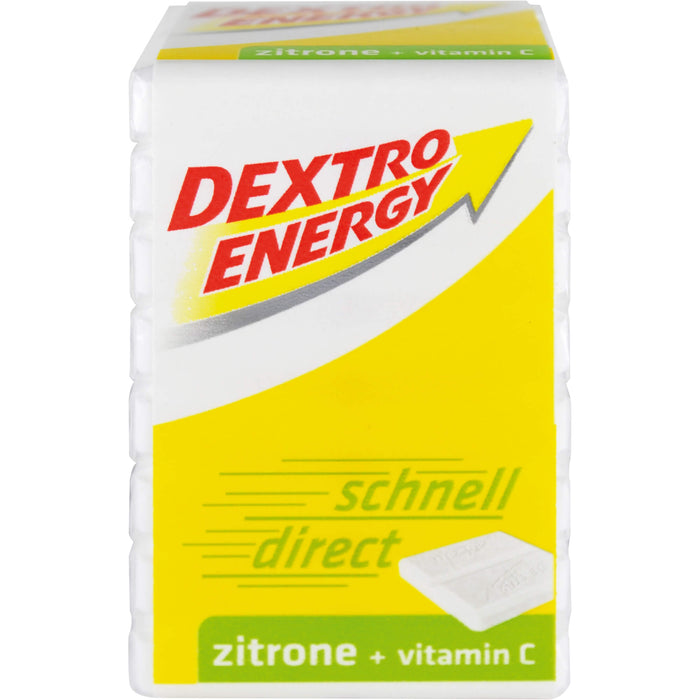 Dextro Energy Zitrone + Vitamin C Würfel, 1 pcs. Tablets