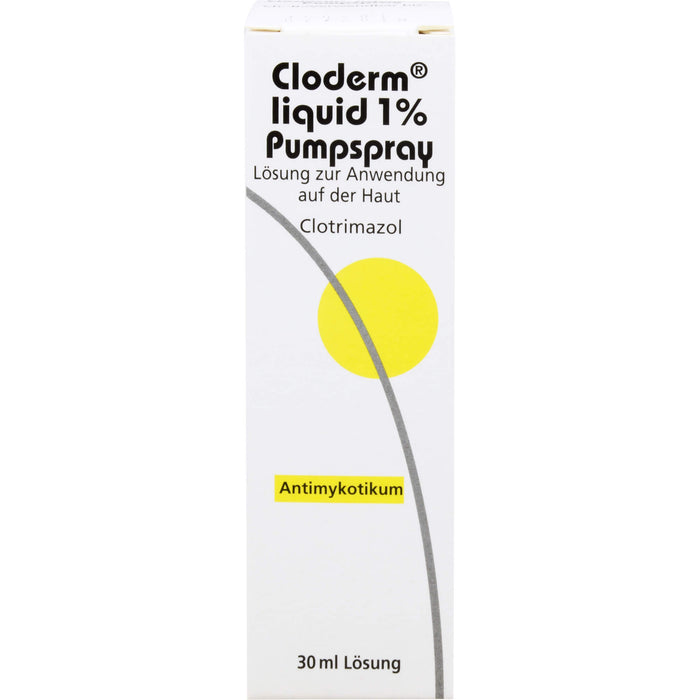 Cloderm Liquid 1 % Pumpspray Antimykotikum, 30 ml Lösung