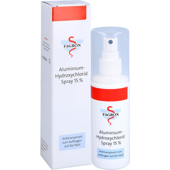 Aluminium-Hydroxychlorid Spray 15% Fagron, 100 ml SPR