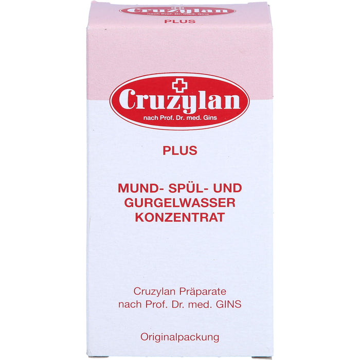 Cruzylan Plus Mund- Spül- und Gurgelwasserkonzentrat, 50 ml Solution